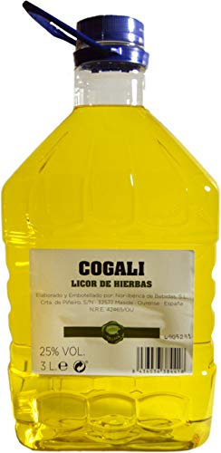 Licor Hierbas 25% Vol Cogali (3 Lt.) (Zona Ourense)