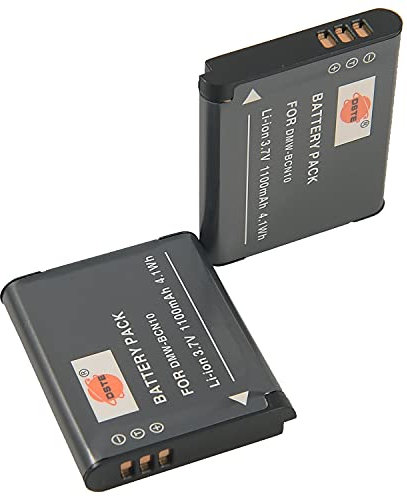 DMW-BCN10 DSTE Battery Compatible with Panasonic Lumix DMC-LF1 DMC-LF1K Lumix DMC-LF1W Camera as Panasonic DMW-BCN10E DMW-BCN10PP Pack of 2