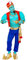 W WIDMANN MILANO Party Fashion - Kostüm magischer Genie, Flaschengeist, Märchen, Faschingskostüme
