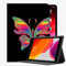 Caso per iPad (modello da 9,7 pollici, 2018/2017, 6 ° / 5 ° generazione), Butterfly Shine Multicolored Pad23 Custodia sottile per iPad 9.7 pollici