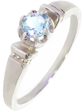 Artipol Ring mit echter Smaragd europeische Produktion franz.Stil - Schmuck silbern-rhodiniert - Ref M-58 - größe 52 (16.6)
