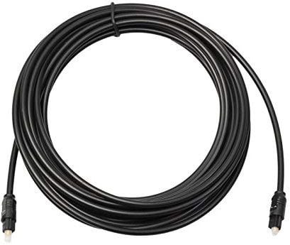 Kisbeibi Digital Fiber Optical Audio SPDIF Toslink Audio Cable Adaptor - Male to Male Connectors(size:10m)
