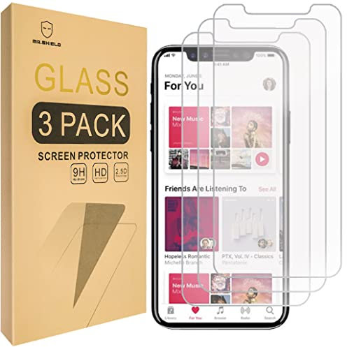 Mr.Shield Schutzfolie Kompatibel mit iPhone 11 / iPhone XR [3 Stück] Schutzglas Schutzglasfolie 9H Härte, HD Klare Displayschutzfolie