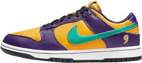 NIKE W Dunk Low - Scarpe da Basket Unisex, per Adulti, Colore Viola Smeraldo Chiaro, Taglia 4,5, Corte Viola Smeraldo Chiaro, 38 EU