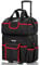 HAUTMEC 2-Piece Rolling Tool Bag Set, 15” Heavy-Duty Tool Bag with Wheels & 15 Wide Mouth Utility Bag, 1680D Water-Resistant Durable Tool Storage – HT0288