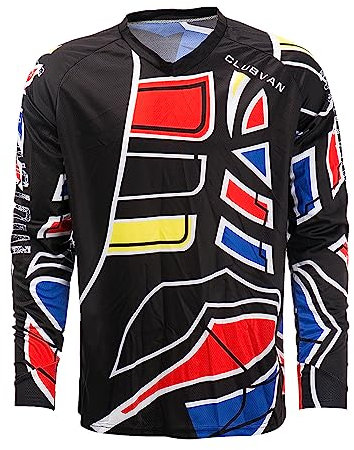 HimyBB Radtrikot Herren MX Motocross Trikots Dirt Bike Downhill Shirt Racing Reiten, Cd9500, XL