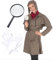 Bella Dox Erwachsenenkostüm für Damen, viktorianischer Detektiv, Sherlock-Holmes-Stil, Geschichte, Spielwelttag des Buches, Junggesellinnenabschied, Halloween-Partys, Verkleidung (M)
