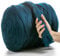 MeriWoolArt® XXL Merino Wolle Garn 4-5 cm Dick, Filzwolle Zum Trocken- und Nassfilzen, DIY Klobiges Garn für Decken, Baby Wolle, Arm Stricken, 500g