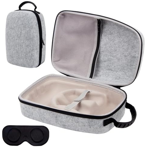 Baomaeyea Filztasche für Meta Quest 3, tragbare Schutzhülle für Meta Quest 3 VR Gaming Headset und Touch Control Zubehör, kompatibel mit den meisten Elite Headsets