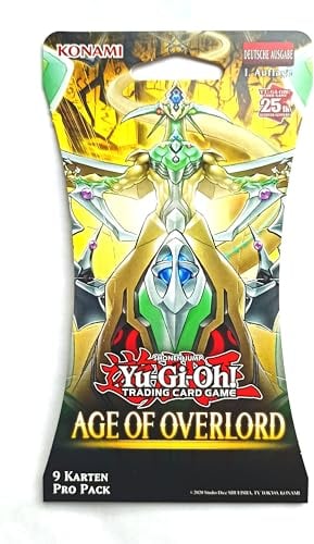 Yu-Gi-Oh! Age of Overlord - Deutsche Karten 1. Auflage - 1 Sleeved Booster Pack