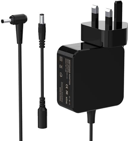 Charger for Asus 65W Laptop Charger for Asus VivoBook ZenBook 14 15 S14 S15 E203M E406M E410M X540S X540L X540UAUX303U UX305 UX305C UX330U UX430U F555L F555LA F555U F555UA F555 19V 3.42A Power Adapter