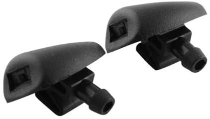 Inovey Auto Frontscheibenwischer Düse Windschutzscheibe Sprühdüse 6438Z1 6438Ca 643871 Kompatibel Mit Peugeot 206 407 -schwarz -2Stück