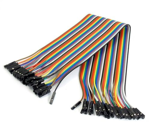 REY Dupont Kompatibles Kabel, Überbrückungskabel Überbrückung weiblich weiblich, Grundplatte, 30 cm