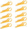 10Pcs IDC Insertion Punch Down Tool, Wire Stripper Punch Down UTP Cable Cutter Stripper Tool, Yellow