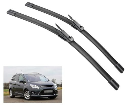 TOYOCC Auto Frontwischerblätter Windschutzscheibe Für Ford C Max Grand C-Max 2010 2011 2012 2013 2014 2015 2016 2017 2018 2019 Scheibenwischer