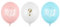 Set 10 Luftballons 'Boy or Girl' pastell Ballons Junge oder Mädchen Geschlechtsenthüllungsparty Gender Reveal Babyparty Luftballon Baby Helium geeignet