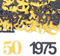 GoldRock Konfetti 50. Geburtstag Deko Groß 3,5-5cm, 100 Stk Goldene Hochzeit Tischdeko 1975, Mann Frau Streudeko, Geburtstagsdeko
