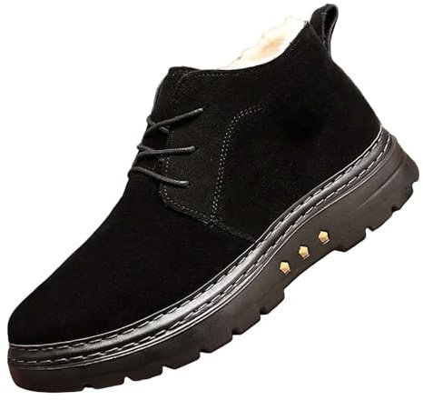 Boots Uomo Invernali Sportiva Scarpe Da Neve Foderati Caldo Doposci Stivaletti Impermeabili Antinfortunistica Comode Casual Stivali Camminata Imbottiti Offerta Scarponcini Snow Boots