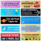Wonninek Magnets Funny Car Stickers 10 Pcs Funny Car Accessories for Truck Vehicle Luggage Window Refrigerator Novelty Gifts (6.42 x 2.4 inches)