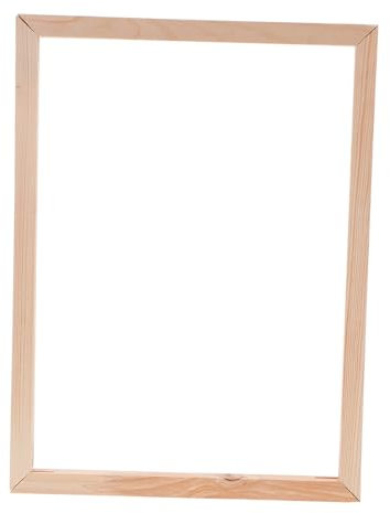 VILLCASE Ölgemälderahmen Satz 30x40cm Aus Massivem Holz Keilrahmen Selbstgemacht Kombirahmen Für Leinwand Robust Und Glatt Zubehör Für Ölgemälde Und Poster Leicht Transportabel