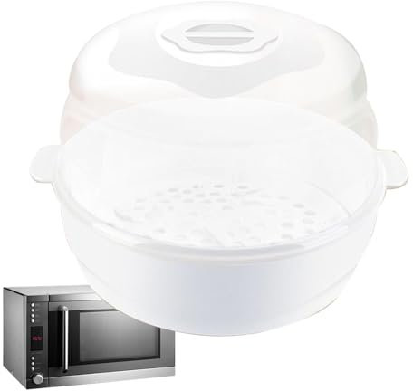 Pulsante A Vapore A Microonde Per Baby Biberon - Sterilizzatore Ad Alta Temperatura, Piroscafo BPAFREE | Scatola Di Sterilizzazione Rapida Per Ciucini Per Bambini, Stoviglie Per Bambini, Giocattoli, D