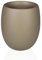Campella - Maceta Orbis Lacada - Maceta Decorativa Interior - Tiestos Plantas - Macetas Redondas,Maceteros Interior y Exterior - Exclusiva,Elegante,Premium,Maceteros Altos (Gris Calido, Grande)