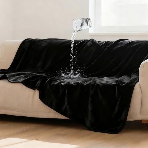 Große Wasserdichte Decke(183*137cm), Wasserdichte Sofa-Schutzdecke, Waschbare Doppelseitige wasserdicht Decke, Kratzfest und Schmutzabweisend, Geeignet zum Schutz von Sofas, Betten und anderen Möbeln