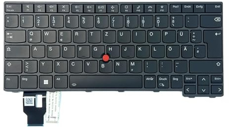 Zahara Tastatur mit Hintergrundbeleuchtung für Lenovo ThinkPad T14 Gen3/L14 | Gen3/L14 Gen4/P14s Gen/T14 Gen4/T14 Gen4/P14s Gen4 21HF 21HG 21K5 5N21D68171 5N21D68245 5N21D67982 5N21D68080 GR(deutsch)