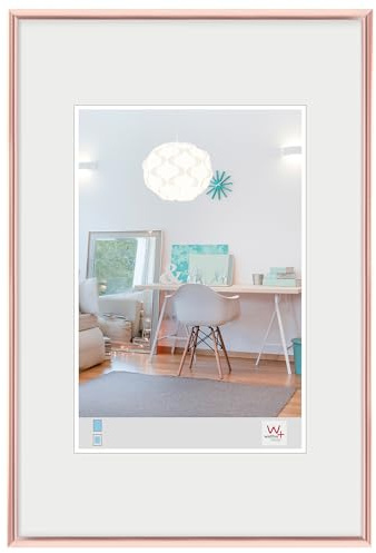 walther design Bilderrahmen 30x40 cm rosegold Kunststoffrahmen New Lifestyle KV040Y