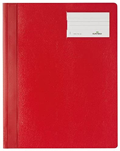 Durable Schnellhefter für A4 Überbreite, rot, 25er Packung, 250003