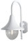 Konstsmide Bari 7237-250 Wandleuchte / B: 25cm T: 36cm H: 44cm / 1x75W / IP44 / lackiertes Aluminium / matt-weiß