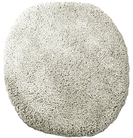 Kinzler J-10000/30 Silber, Mikrofaser, 47x50 cm WC Deckelbezug, 1 Einheit