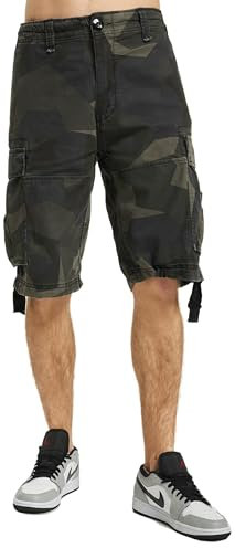 Brandit Vintage Shorts, Farbe: darkcamo, Größe: XXL