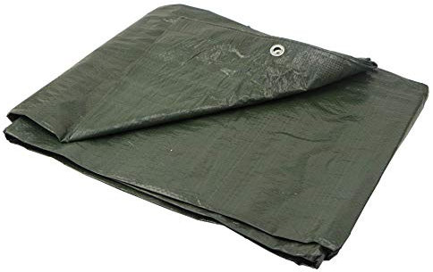 90 g/m² Vert Bâche de protection Bâche bois Bâche Boots Bâche. Plusieurs tailles disponibles. 2x4m (8m²)