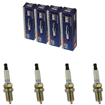4x BERU Zündkerze Zuendkerze ULTRA Z90 // 14 FGH-7 DTURX Set / 4-Zylinder
