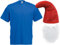 Alsino Schlumpf Kostüm Papa Schlumpf Verkleidung (Kv-139) blaues T-Shirt rote Zwergenmütze und Bart, Größe wählen:XL