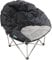 Homecall Klappbarer Camping-Mondsessel - (Schwarz/Grau)