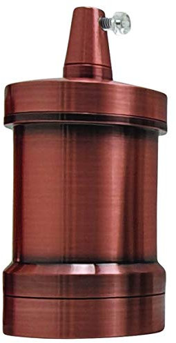 LEDSONE E27 Vintage Lampenfassung Fassung Socket Lampensockel Sockel Retro Lampenhalter (Kupfer)