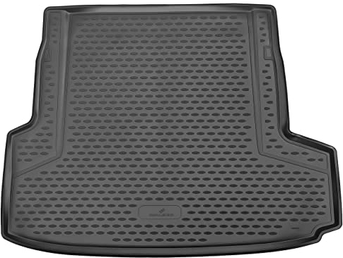 WALSER XTR Kofferraumwanne für BMW 3er Touring (F31) 2015-2019, 100% passgenaue Antirutschmatte Auto, Gummimatte Auto, Kofferraum Schutzmatte, Anti Rutsch Matte Gummi, Auto Gummimatten