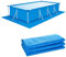 Paños rectangulares Multiusos de 340x250cm para Piscinas sobre el Suelo,Plegable,Impermeable,a Prueba de Polvo,Protector de Piscina