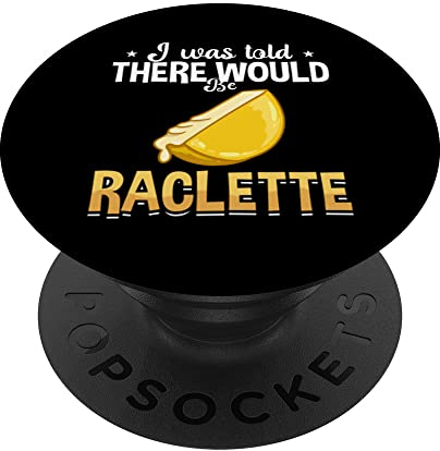 Raclette Cheese Grill Machine Dinner Fondue Recipes PopSockets Swappable PopGrip