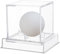AHANDMAKER Golfball-Vitrine, quadratischer Acryl-Golfball-Halter, transparenter Staubschutz, Golfball-Displaybox mit transparentem Boden, abnehmbare Golfball-Aufbewahrungsbox, 10,7 x 10,7 x 9,5 cm