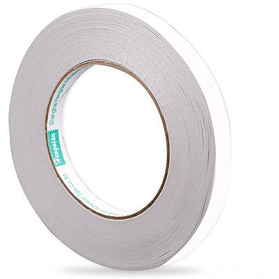 NQEUEPN Double Sided Fabric Tape, 1/2 inch x 200ft No Sew Hemming Tape Stitch Witchery Tape Adhesive Fabric Tape for Wall, Floors, Carpets, Clothes, Dress, Crafts Scrapbooking