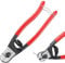 MAXPOWER Wire Cutter, 8-Inch Wire Rope Cutters for Steel Wire, Wire Seals, Aircraft Bicycle Cable, Cable Cutter Cuts Up to ¹³/₆₄(5mm)