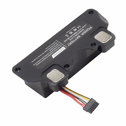 Hauteook Li-Ionen Akku 14.4V 6000mAh für Conga 5090 5490 6090 7090 Mit schwarzem Gehäuse, das Batterien ersetzt