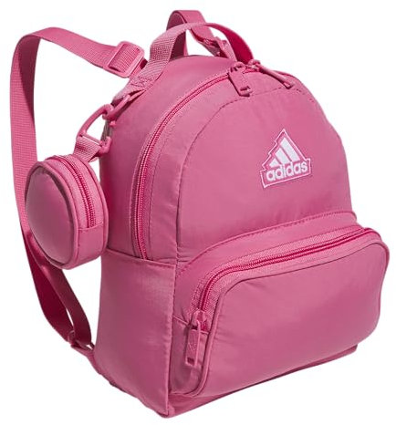 adidas Must Have Mini Backpack, Small Size for Festivals and Travel Zaino Unisex, Fusione rosa, Taglia unica
