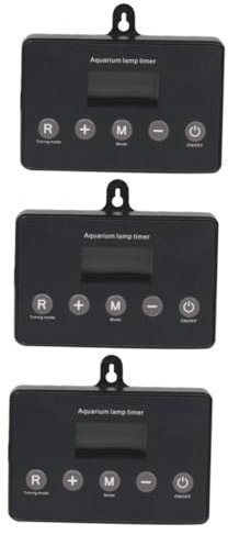 MILISTEN 3st Led-dimmer-controller Dimmen Led-controller Für Aquarien Selbstklebende Schubladenführung Dimmer-controller Für Aquarien Lichtdimmer Für Aquarien Intelligent Aquarium Lichter