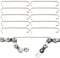 10PCS Bike Chain Hooks 304 Stainless Steel - PSLER Bicycle Chain Hook for Chain Repair Bicycle Chain Tool Bicycle Chain Accessories for Mountain Road Bicycle Bike