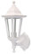 Farol de jardín brazo reversible Serie Bagan E27 IP44 Blanco