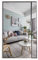 Zanzariera avvolgibile per porta, anti-zanzare, protezione dagli insetti, per porta del patio, soggiorno, balcone, colore nero, 170 x 255 cm